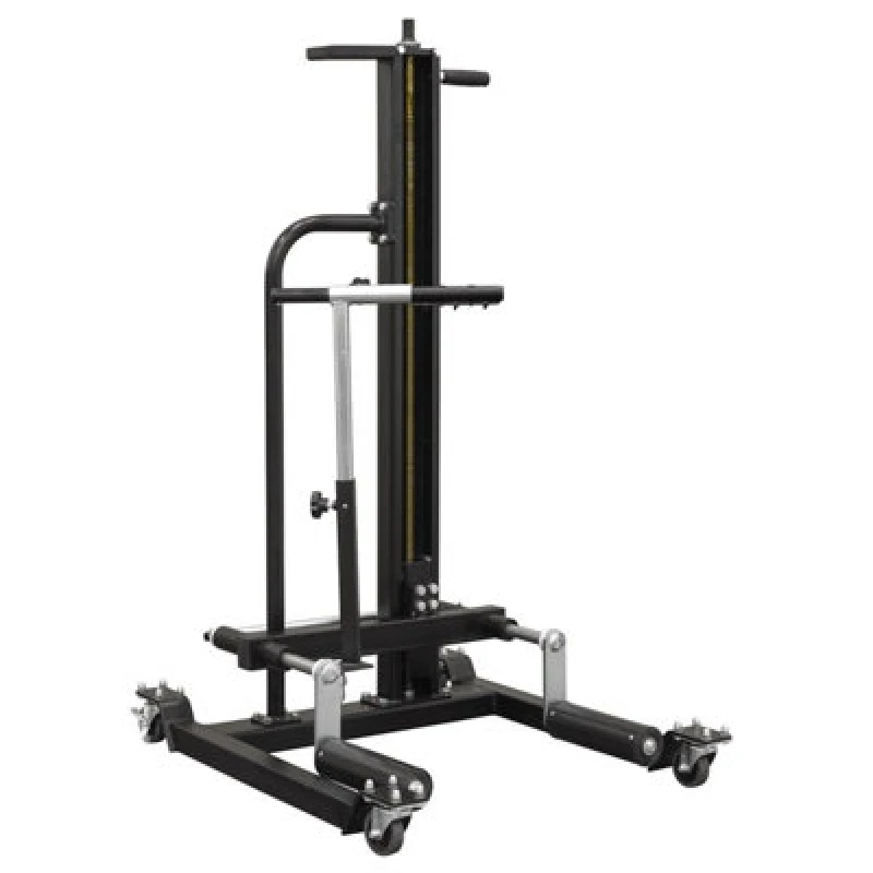 Image of Sealey Viking Quick Lift Wheel Removal and Lifter Trolley WD50QLS Weight Capacity: 50Kg