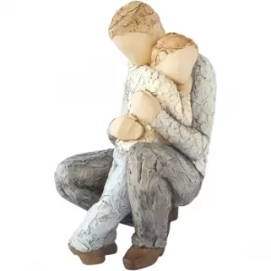 Image of More Than Words In Safe Hands 9612 Father & Son Figurine