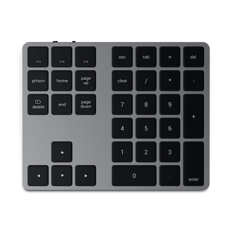 Image of Satechi ST-XLABKM numeric keypad Universal Bluetooth Grey