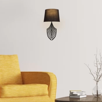 Image of Asaf - 6987 Black Wall Lamp