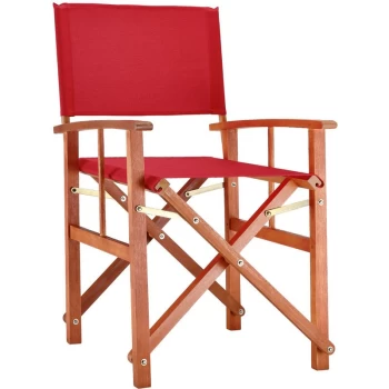 Image of Deuba - Cannes Directors Chairs Colour Choice Red