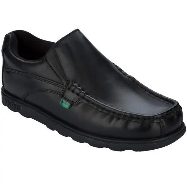 Image of Kickers Fragma Slip Shoe - Black UK 3