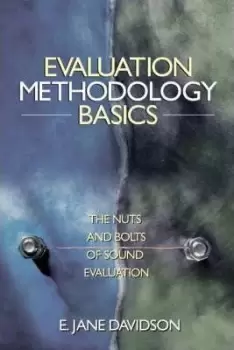 Image of Evaluation Methodology Basics by E. Jane Davidson