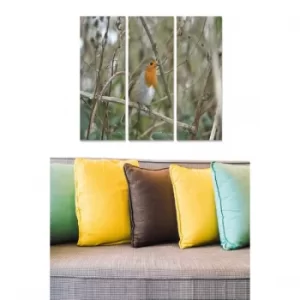 Image of MDF3905930 Multicolor Decorative MDF Painting (3 Pieces)