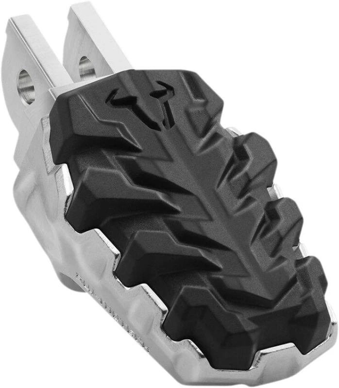 Image of FRS.06.112.10300 - FRS.06.112.10300 - SW Motech Evolution Footpegs - Yamaha MT-09 2021-2022 - Black/Silver Black FRS.06.112.10300