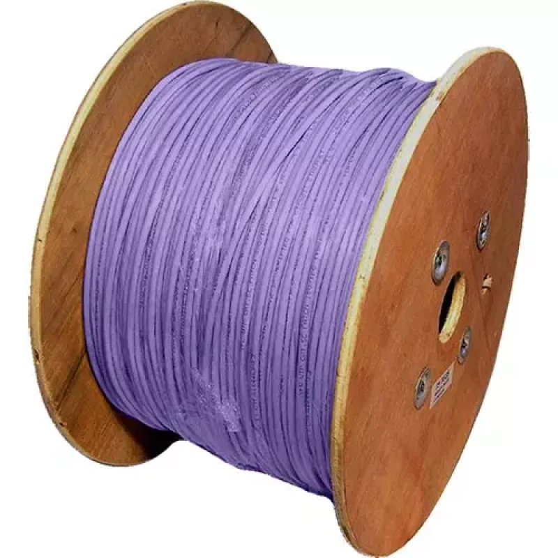 Image of Cablenet Cat5e Violet U/UTP LSOH 24AWG Stranded Patch Cable 500m Reel