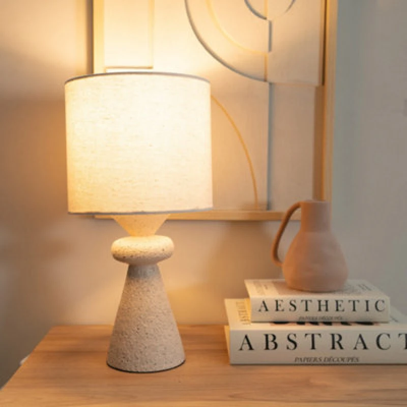 Image of Cement Effect Table Lamp