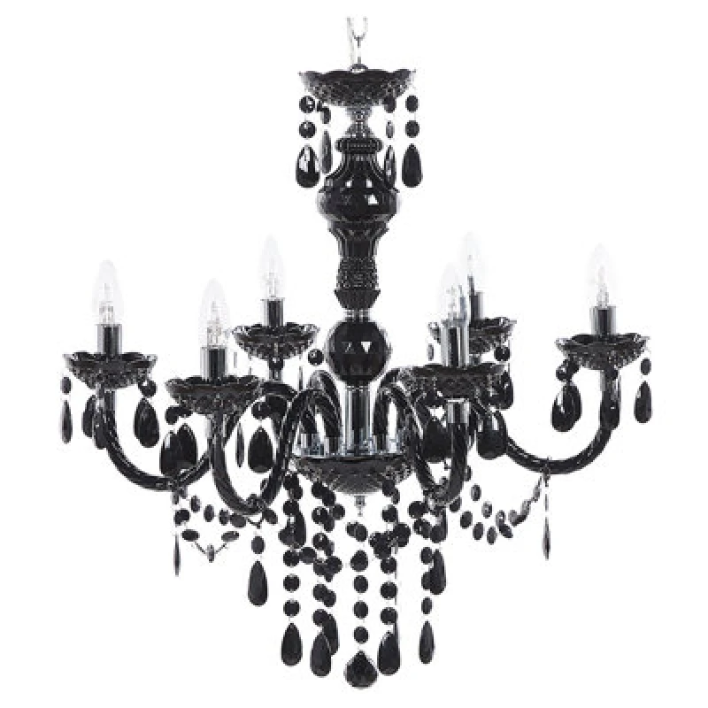 Image of Beliani Glam Chandelier Kalang L Black