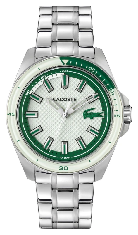 Image of Lacoste 2011496 CAPBRETON Three-Hand Quartz (43mm) Light Watch