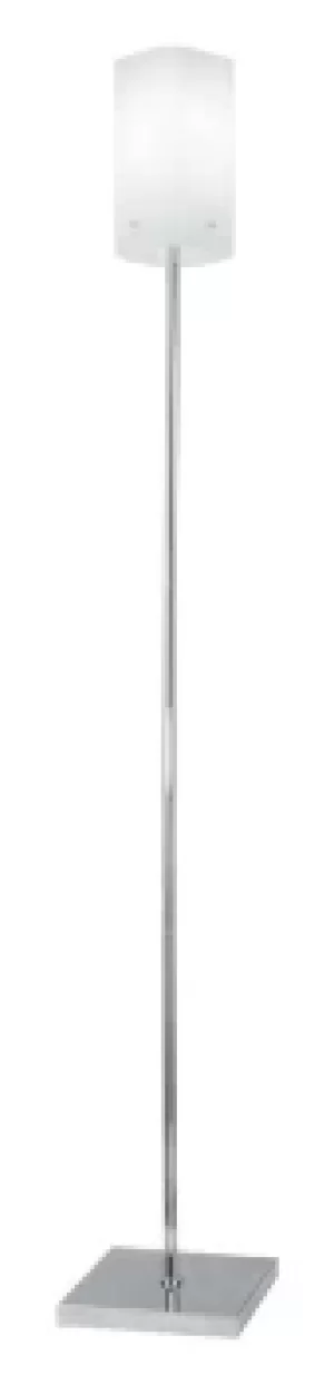 Image of SQUARE Floor Lamp White 22x22x155cm