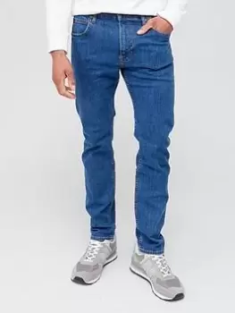 Image of Lee Rider Slim Fit Jeans - Blue Size 32, Length Regular, Men