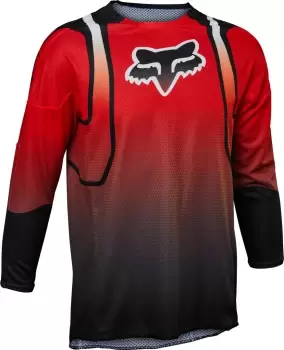 Image of FOX 360 Vizen Youth Motocross Jersey, red Size M red, Size M
