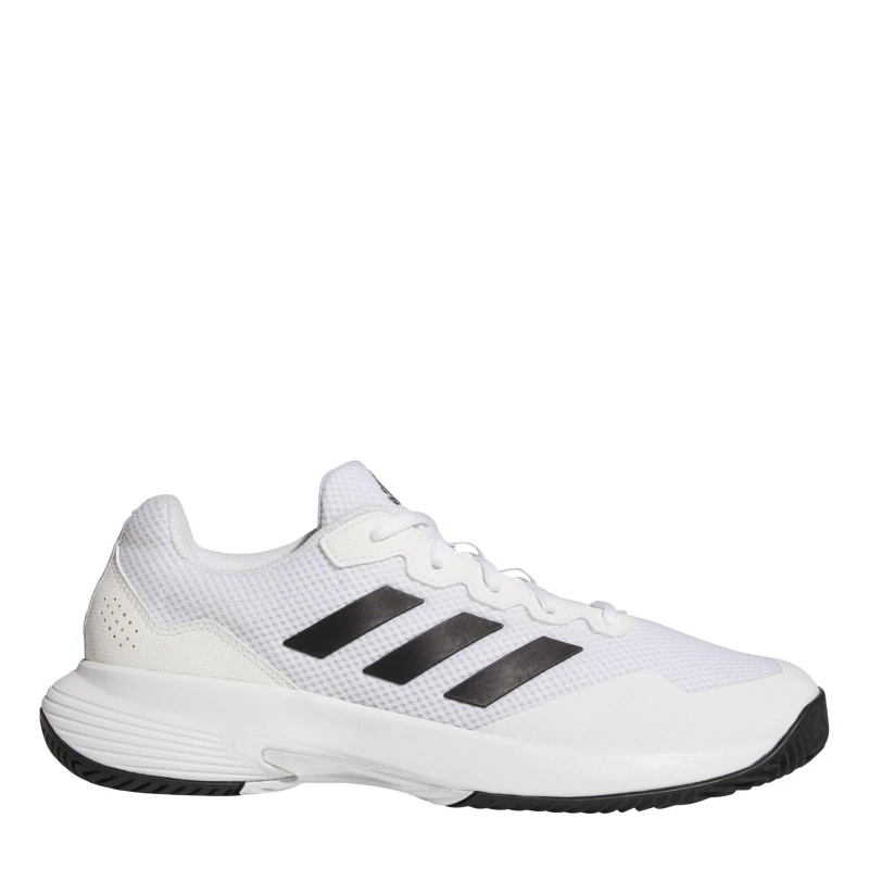 Image of adidas Gamecourt Tennis Shoes Ftwwht/Cblack male 4 (36.5)