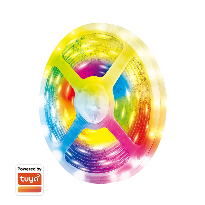 Image of LogiLink WiFi Smart RGB multicolor Light Strip. 5m. Tuya compatible