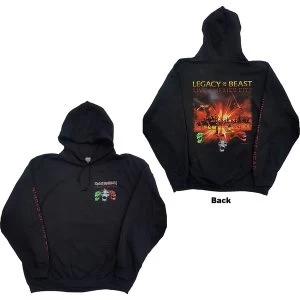 Image of Iron Maiden - Nights Of The Dead Unisex Medium Hoodie - Black