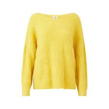 Image of Yumi Yellow Yellow Lace Jumper - S