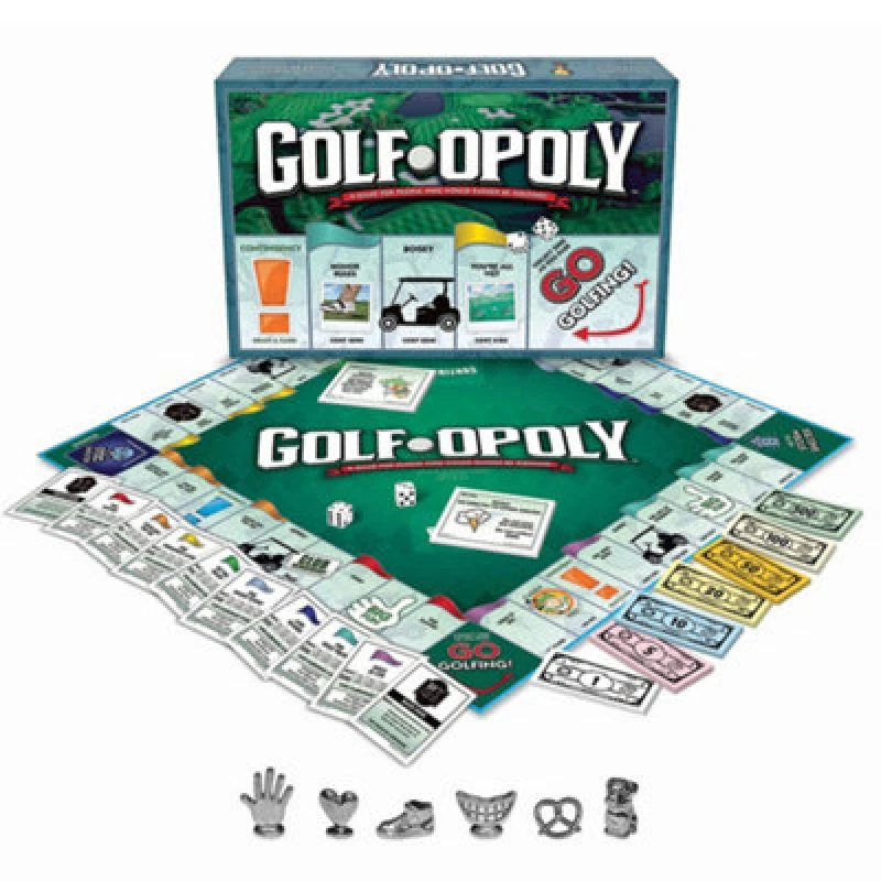 Image of Cheatwell Games Cheatwell Golf-Opoly Board Game