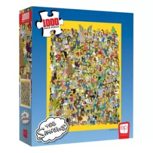 Image of Simpsons Jigsaw Puzzle Cast of Thousands (1000 pieces)