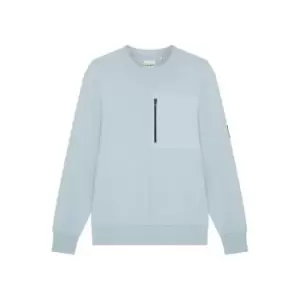 Image of Lyle and Scott Pocket Sweatshirt Mens - Blue