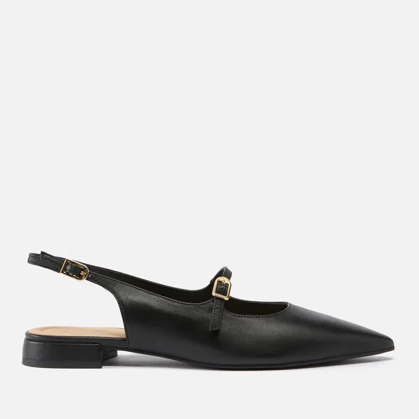 Image of Clarks Womens Sensa15 Patent-Leather Pointed-Toe Flats - UK 5