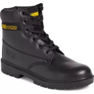Image of Apache AP300 6 Eye Safety Boots Black Size 4