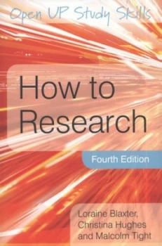 Image of How to Research by Loraine Blaxter Paperback