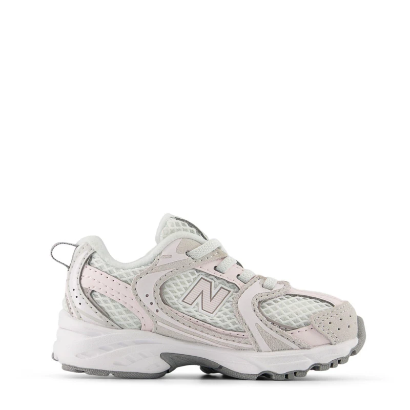 Image of New Balance Grey Matter & Pink Salt 530 Girls Toddler Trainers Grey Multi UK 8 (EU 25½)