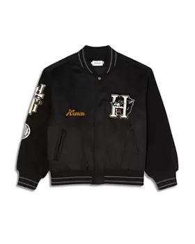 Image of Honor The Gift Letterman - Jacket, Black, Male, Jackets & Outerwear, O5SI68JX