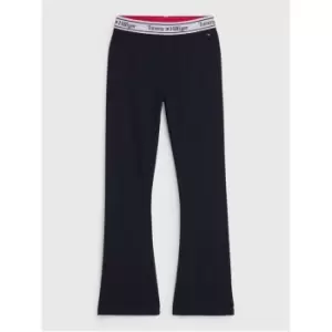 Image of Tommy Hilfiger Tommy Tape Flare Legging - Blue