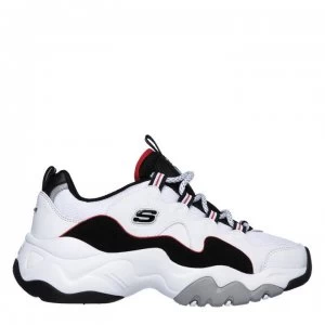 Image of Skechers Lifestyle DLite Zenway Trainers - White/Blk