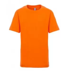 Image of Next Level Childrens/Kids Short-Sleeved T-Shirt (S) (Orange)
