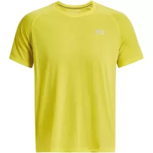 Image of Under Armour Streaker Performance T-Shirt - Yellow