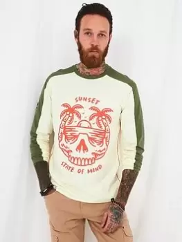 Image of Joe Browns State Of Mind Top - Natural, Size XL, Men