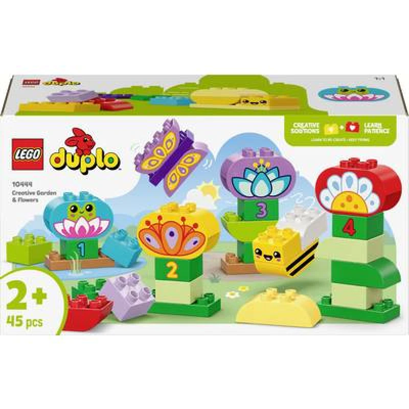 Image of LEGO LEGO DUPLO Creative Garden & Flowers Stacking Toys Set 10444