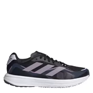 Image of adidas SL20 x Marimekko Shoes Womens - Core Black / Matt Purple Met.