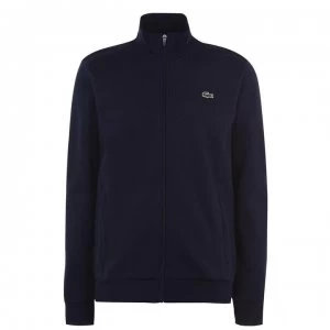 Image of Lacoste Full Zip Funnel Sweatshirt - Navy 423