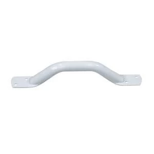 Image of Solo Easigrip Steel Grab Bar White- 12" Length