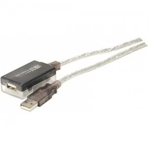 Image of CUC Exertis Connect 149213 USB cable 2.0 USB A Gray Transparent