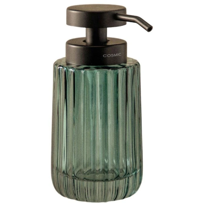 Image of COSMIC COSMIC Soap dispenser, 300ml Resistant Glass, Turquoise, Lido Collection WJC213A0004420