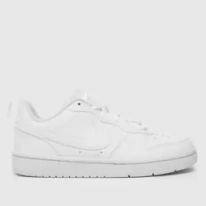 Image of Nike White Court Borough Low Recraft Youth Trainers
