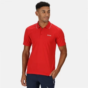 Image of Regatta Maverick V Quick Drying Polo Shirt - Chinese Red