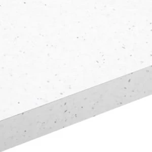 Image of 28mm Astral White Gloss Square edge Laminate Worktop L2m D365mm