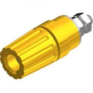 Image of Pole terminal Yellow 35 A SKS Hirschmann PKI 110 1