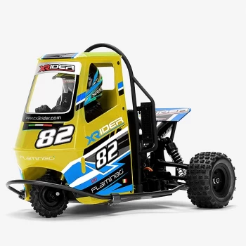 Image of X-Rider Flamingo 1/8 Rc Tricycle Rtr - Yellow