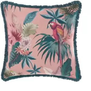 Image of Linen House Fernanda Square Pillowcase (One Size) (Multicoloured)