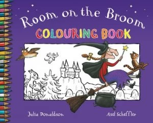 Image of Room on the Broom Colouring Book by Julia Donaldson Paperback