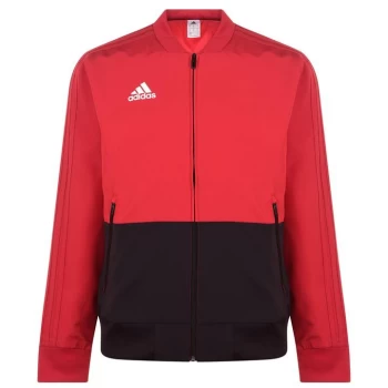 Image of adidas Pre Match Jacket Mens - Red