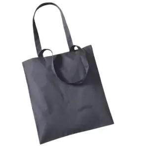 Image of Westford Mill Promo Bag For Life - 10 Litres (One Size) (Graphite)