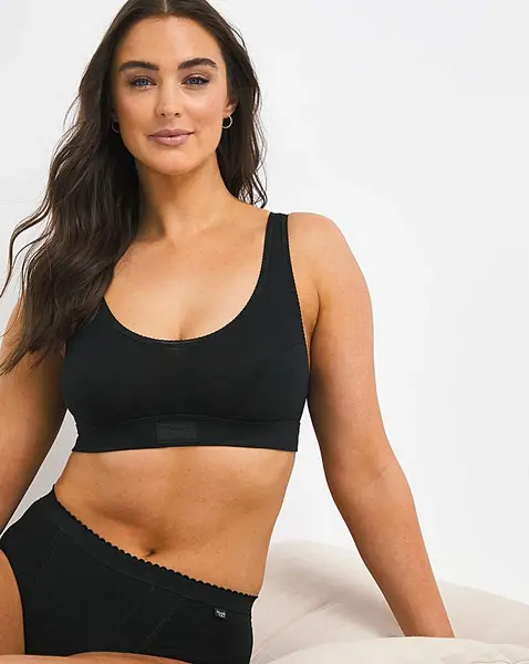 Image of Sloggi Double Comfort Top Black Female 38 GK85005