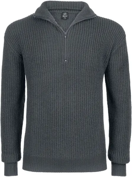 Image of Brandit Marine Troyer Knit jumper anthracite XXL Men